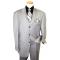 Giorgio Cosani Solid Silver Grey Super 150's Cashmere Wool Suit
